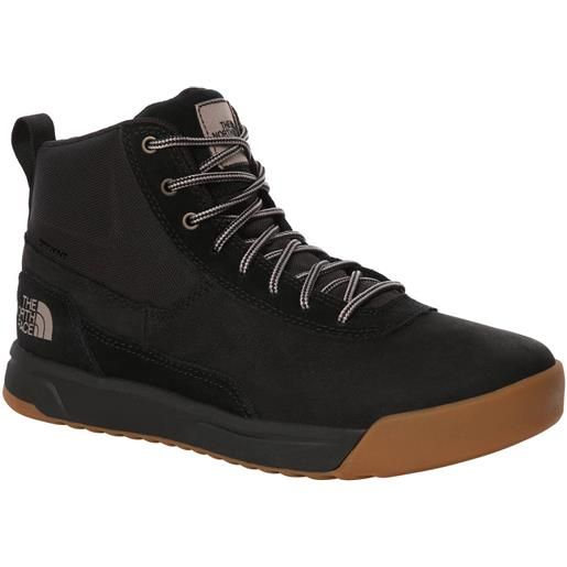 The North Face - scarpe alte impermeabili - m larimer mid wp tnf black/vintage khaki per uomo in nylon - taglia 8,5 us, 8 us - nero