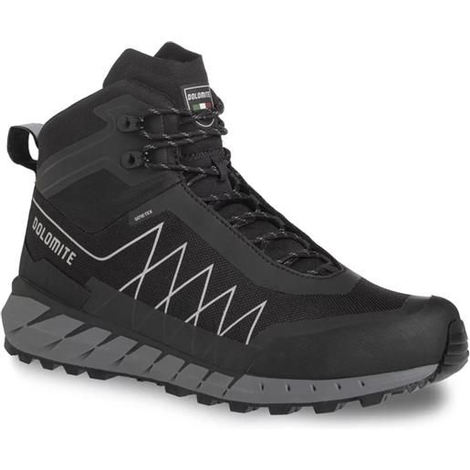 Dolomite - scarpe da trekking - croda nera hi gtx black per uomo - taglia 7 uk, 7,5 uk, 8 uk, 8,5 uk, 9 uk, 9,5 uk, 10 uk - nero