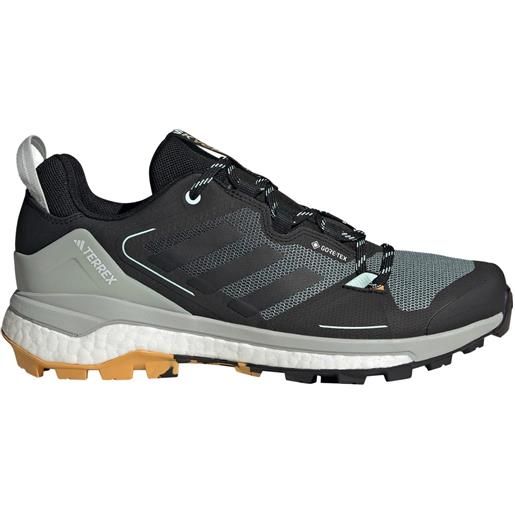 Adidas - scarpe da trekking gore-tex - skychaser 2 gtx semi flash aqua per uomo - taglia 8,5 uk, 9 uk, 9,5 uk - blu