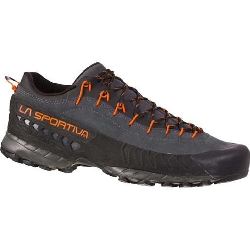 La Sportiva - scarponi da escursionismo - tx4 carbon/flame per uomo in pelle - taglia 40.5,41,41.5,42.5,44,47.5 - grigio