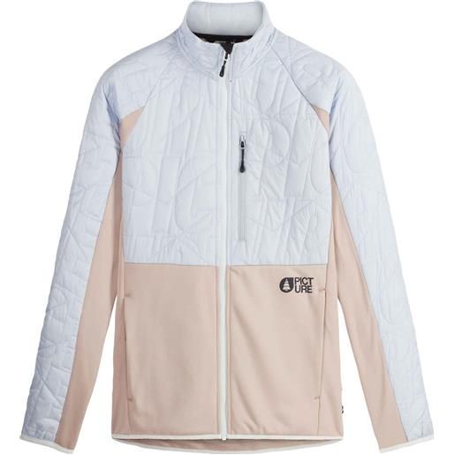 Picture Organic Clothing - giacca in primaloft® e polartec® - tehanie jkt shadow gray per donne in poliestere riciclato - taglia xs, s, m, l - rosa