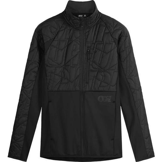 Picture Organic Clothing - giacca in primaloft® e polartec® - tehanie jkt black per donne in poliestere riciclato - taglia s, m, l, xl - nero