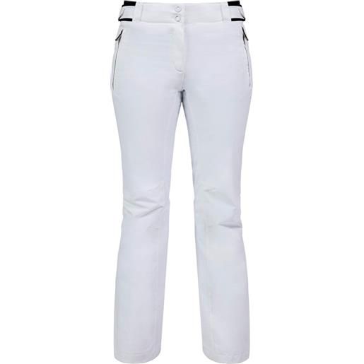 Rossignol - pantaloni da sci isolanti - w ski pant white per donne - taglia s, m, l - bianco