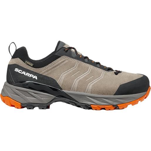 Scarpa - scarpe da avvicinamento - rush trail gtx taupe mango per uomo in pelle - taglia 41.5,42,42.5,43.5,45.5 - grigio