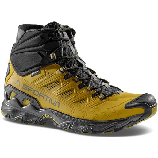 La Sportiva - scarpe da trekking in gore-tex - ultra raptor ii mid leather gtx savana/alpine per uomo - taglia 41,41.5,42,43,45,45.5,46 - marrone