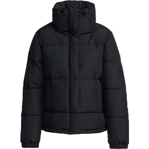 Roxy - piumino impermeabile - winter rebel jacket otlr true black per donne - taglia xs, s, m, l - nero