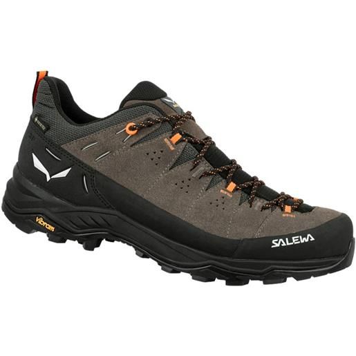 Salewa - scarpe da avvicinamento - alp trainer 2 gtx m bungee cord/black per uomo - taglia 7 uk, 8 uk, 8,5 uk, 9 uk, 9,5 uk, 10 uk, 10,5 uk, 11 uk, 11,5 uk - marrone