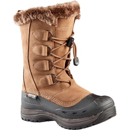 Baffin - stivali di neve caldi e impermeabili - chloe taupe per donne in alluminio - taglia 6 us, 7 us, 8 us, 9 us, 10 us - marrone