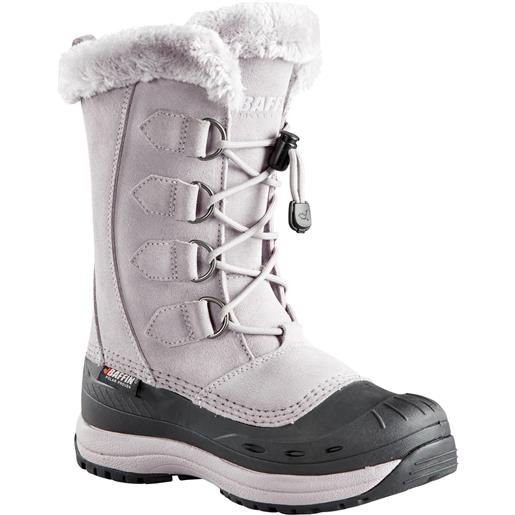 Baffin - stivali da neve caldi e impermeabili - chloe coastal grey per donne in pelle - taglia 6 us, 7 us, 8 us, 9 us, 10 us, 11 us - bianco