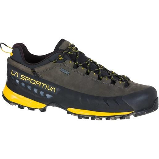 La Sportiva - scarpe da avvicinamento - tx5 low gtx carbon/yellow per uomo - taglia 42,43,43.5,45,45.5 - grigio