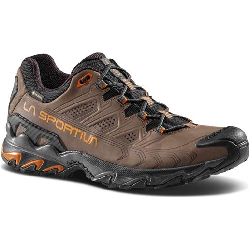 La Sportiva - scarpe da trekking in gore- tex - ultra raptor ii leather gtx coffee/hawaiian sun per uomo - taglia 41.5,42,42.5,43,43.5,44,44.5,45,45.5,46 - marrone