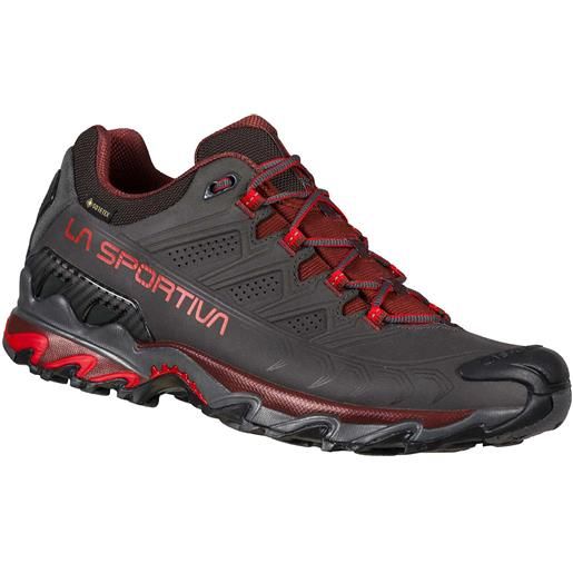 La Sportiva - scarpe da trekking in gore-tex - ultra raptor ii leather gtx carbon/spice per uomo - taglia 43.5,44 - grigio