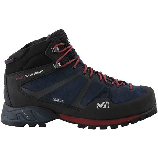 Millet - scarpe trekking - super trident gtx w saphir per donne - taglia 7 uk, 3,5 uk - blu navy