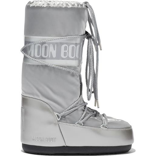 Moonboot - doposci - moon boot icon glance silver per donne - taglia 35-38,39-41 - grigio