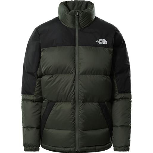The North Face - giacca sintetica in piumino - w diablo down jacket - eu thyme/tnf black per donne - taglia xs, s, m - verde