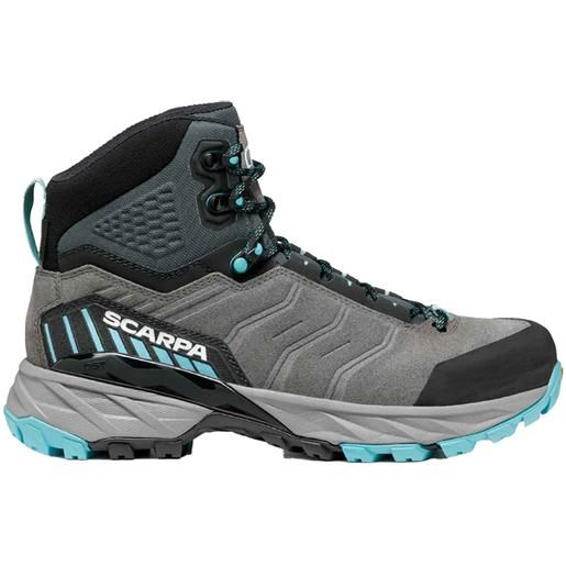 Scarpa - scarpe per trekking di un giorno - rush trek gtx wmn midgray aqua per donne - taglia 37.5,38.5,40.5 - grigio