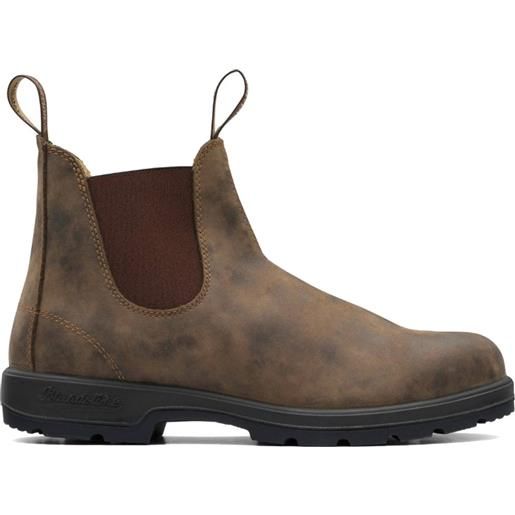 Blundstone - stivaletti in pelle - classic chelsea boots rustic brown per uomo in pelle - taglia 37,41 - marrone