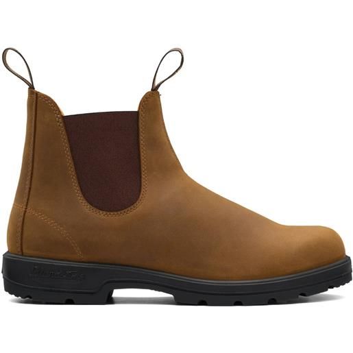 Blundstone - stivaletti in pelle - classic chelsea boots saddle brown per uomo in pelle - taglia 37,38,39,40,41,42,43,44 - marrone