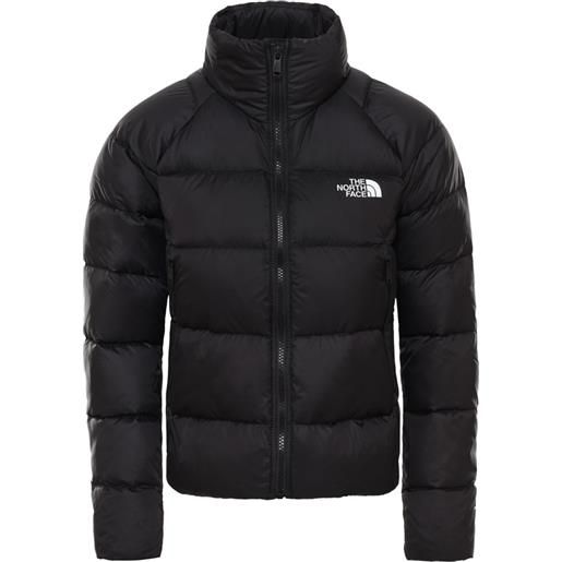 The North Face - piumino - w hyalite down jacket - eu only tnf black per donne in pelle - taglia xs, m, l - nero