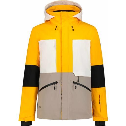 Icepeak - giacca da sci impermeabile e traspirante - cale m giallo per uomo - taglia 48 fi, 50 fi