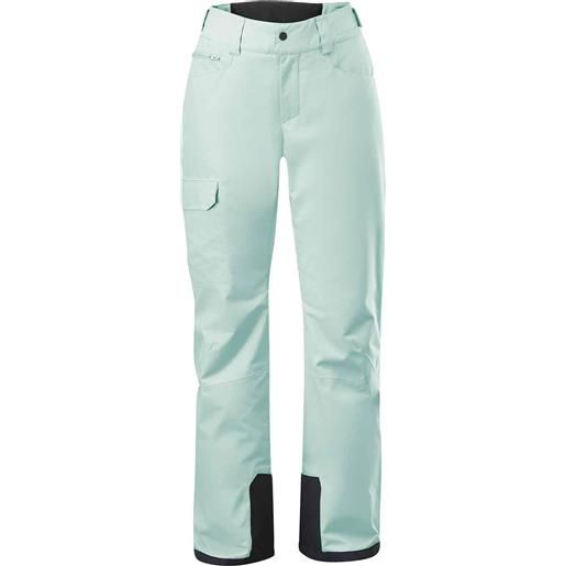 Eider - pantaloni da sci isolanti - w vallon 2l insulated pant aqua green per donne in poliestere riciclato - taglia xs, s, m, l - verde