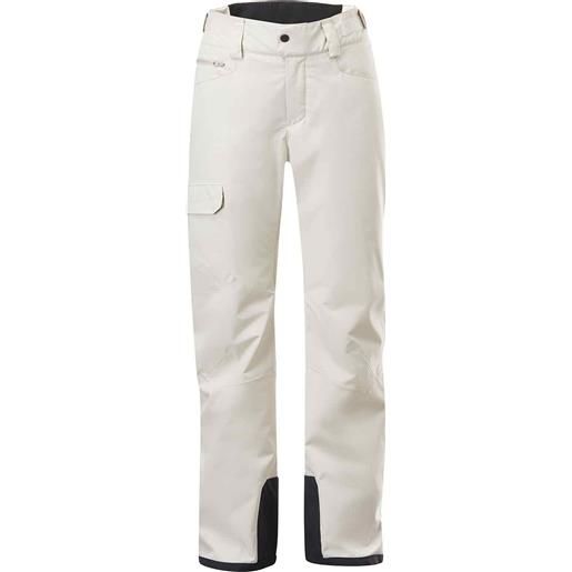 Eider - pantaloni da sci isolanti - w vallon 2l insulated pant sand beige per donne in poliestere riciclato - taglia xs, s, m, l - bianco
