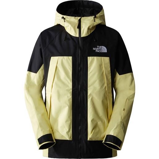 The North Face - giacca da sci - m balfron jacket sun sprite/tnf black per uomo - taglia s, xl - giallo