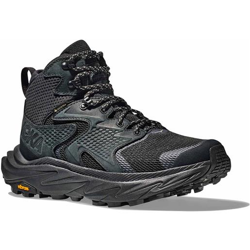 Hoka - scarpe per trekking di un giorno - anacapa 2 mid gtx w black/black per donne in poliestere riciclato - taglia 6,5 us, 7 us, 7,5 us, 8 us, 8,5 us, 9 us - nero