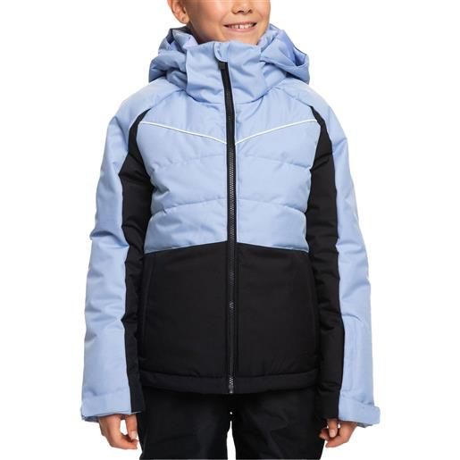 Roxy - giacca tecnica impermeabile e traspirante - bamba girl snow jacket easter egg - taglia bambino 8a, 10a - viola