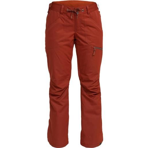 Roxy - pantaloni da sci/snow - nadia snow pant smoked paprika per donne - taglia xs, s, m, l - arancione