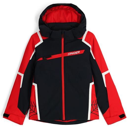 Spyder - giacca da sci impermeabile e traspirante - challenger jacket black - taglia bambino 10a - nero