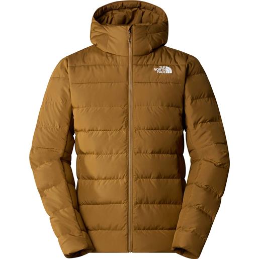 The North Face - piumino - m aconcagua 3 hoodie utility brown per uomo in pelle - taglia s, m, l, xl, xxl - marrone