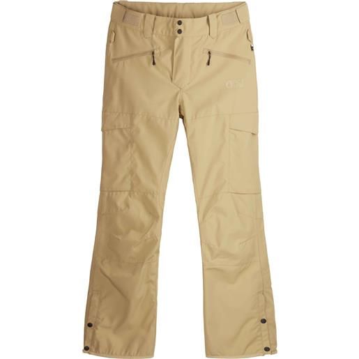 Picture Organic Clothing - pantaloni da sci - plan pants tannin per uomo in silicone - taglia xl, xxl - beige