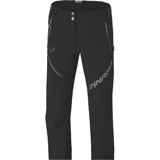 Dynafit - pantaloni da sci da scialpinismo - mercury 2 dynastretch w pants black out per donne in pelle - taglia s, l - nero
