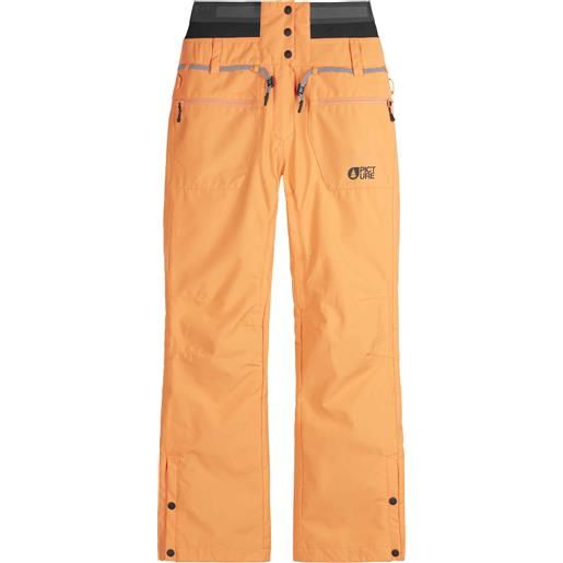 Picture Organic Clothing - pantaloni da sci impermeabili e traspiranti - treva pants tangerine per donne in pelle - taglia xs, s, m, xl - arancione