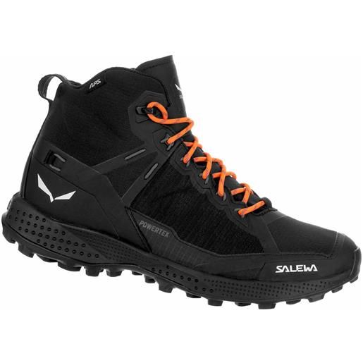 Salewa - scarpe da fast hiking - pedroc pro mid ptx m black/black per uomo - taglia 8,5 uk, 9 uk, 9,5 uk, 10 uk, 10,5 uk, 11 uk - nero