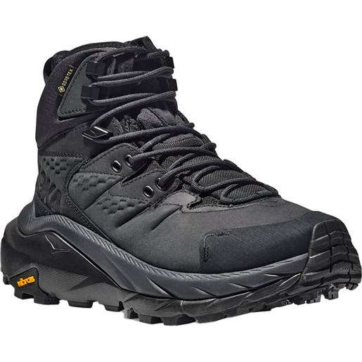 Hoka - scarpe per trekking di un giorno - kaha 2 gtx w black/black per donne in poliestere riciclato - taglia 6,5 us, 7 us, 7,5 us, 8 us, 5,5 us, 6 us - nero