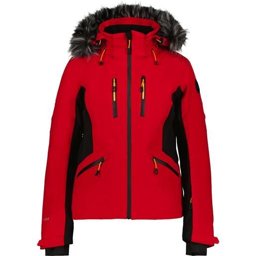 Icepeak - giacca da sci isolante - fayette w borgogna per donne - taglia 36 fi, 38 fi - bordeaux