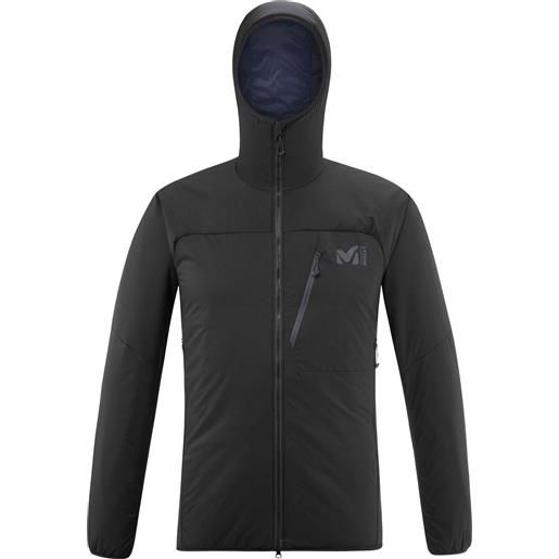 Millet - pile da alpinismo - magma hybrid hoodie m black noir per uomo - taglia s, m, l - nero