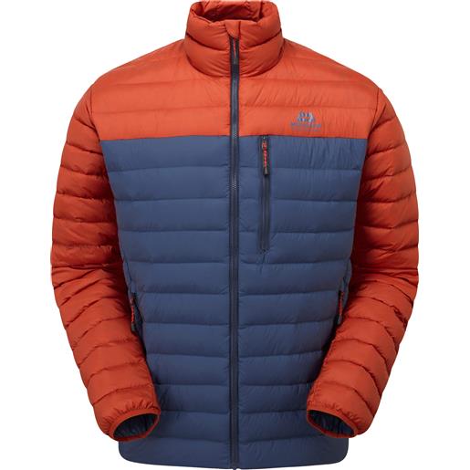 Mountain Equipment - piumino in iuma riciclata - earthrise mens jacket dusk redrock per uomo in pelle - taglia s, l, xl - arancione