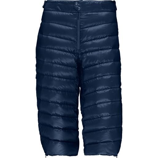 Norrona - pantaloni isolanti e ultraleggeri - lyngen down850 knickers m indigo night per uomo - taglia s, m - blu navy