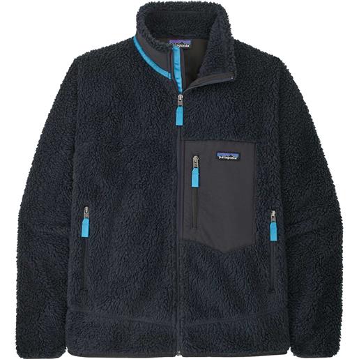 Patagonia - giacca pile antivento e traspirante - m's classic retro-x jkt pitch blue per uomo - taglia xs, xxl