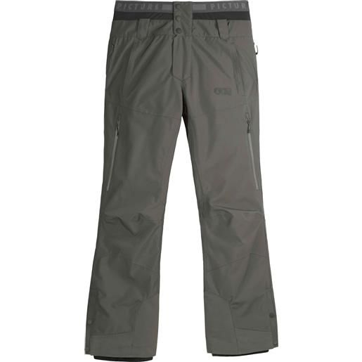 Picture Organic Clothing - pantaloni da sci - object pt raven grey per uomo - taglia xs, l - grigio