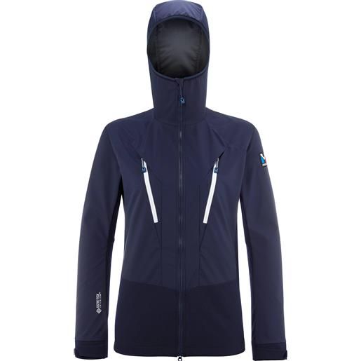 Millet - giacca da alpinismo - trilogy v icon infin jkt w saphir per donne in pelle - taglia xs, s, m, l - blu navy