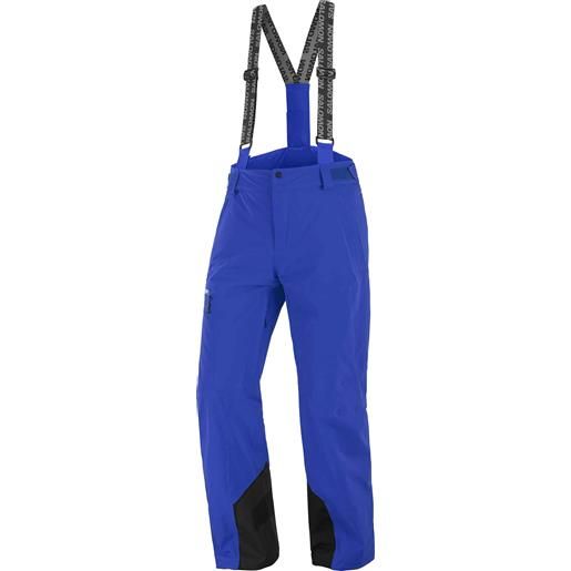 Salomon - pantaloni da sci in prima. Loft® - brilliant pant m surf the web per uomo in pelle - taglia s, m, l - blu