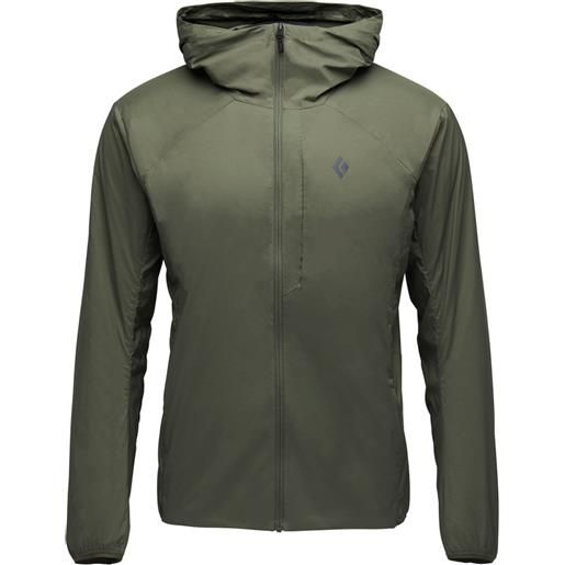 Black Diamond - giacca isolante e versatile - m alpine start insulated hoody tundra per uomo in nylon - taglia s, m, l, xl - kaki