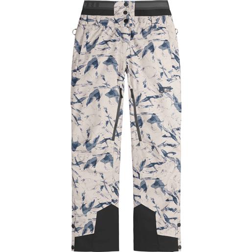 Picture Organic Clothing - pantaloni da sci impermeabili e traspiranti - exa printed pants freeze per donne in silicone - taglia xs, s, xl - rosa