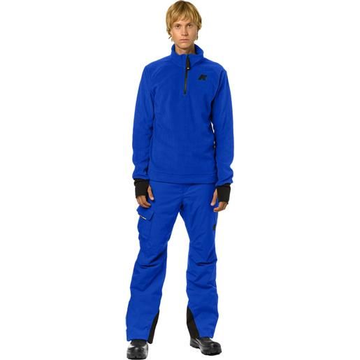 K-Way - pantaloni da sci in primaloft® - avrieux blue royal marine per uomo in pelle - taglia s, m, l