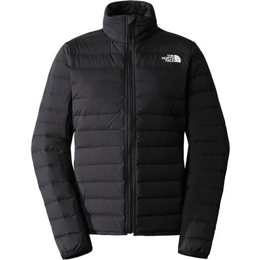 The North Face - piumino con piuma riciclata - w belleview stretch down jacket tnf black per donne - taglia xs, s, m, l - nero