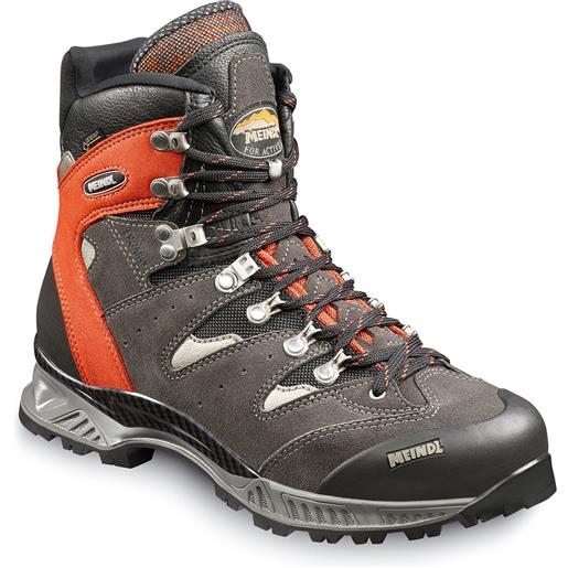 Meindl - scarpe da trekking - air revolution 2.3 gtx arancione/antracite per uomo in pelle - taglia 7 uk, 7,5 uk, 8 uk, 9 uk, 10 uk, 11 uk
